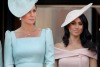 Kate Middleton and Meghan Markle at Trooping the Colour 